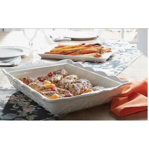 Princess House Marbella  Bake & Serve Set (2pc.) 3273 HTF